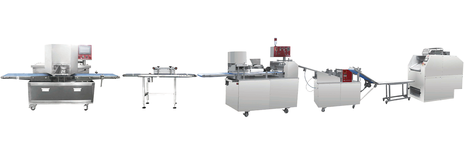 Manuaalinen höyrytetty pullatuotantolinja