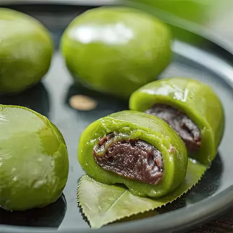 Vihreät riisipallot